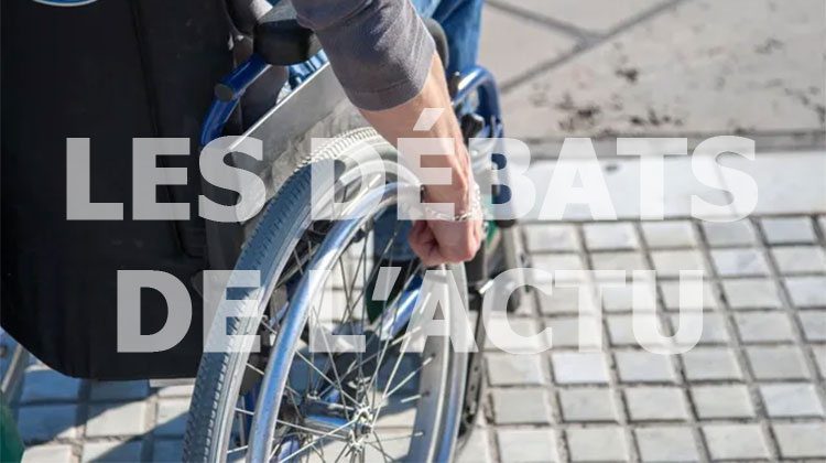 En matière d'accessibilité, un gros effort a été réalisé pour les bâtiments publics. Mais les petits commerces et les transports en commun représentent encore un gros point noir. AFP / Nicolas Guyonnet