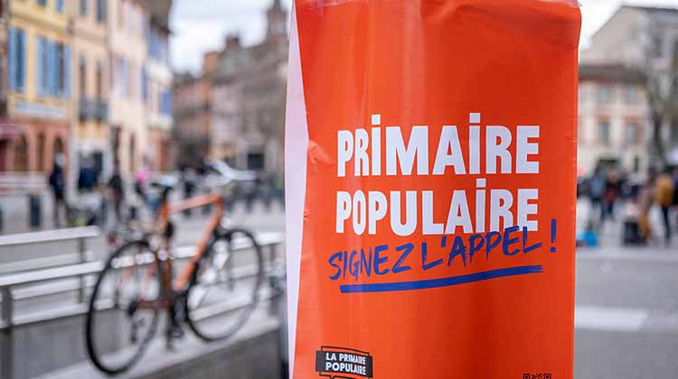 Primaire populaire Francois Laurens Hans Lucas Hans Lucas via AFP
