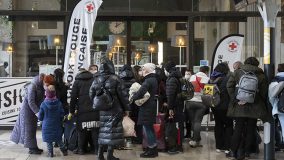 Accueil réfugiés ukrainiens en France AFP LAURE BOYER HANS LUCAS AFP