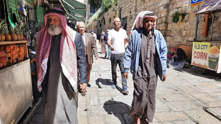 Dans la Vieille Ville de Jérusalem vendredi 15 avril 2022 FREDERIC METEZEAU RADIO FRANCE